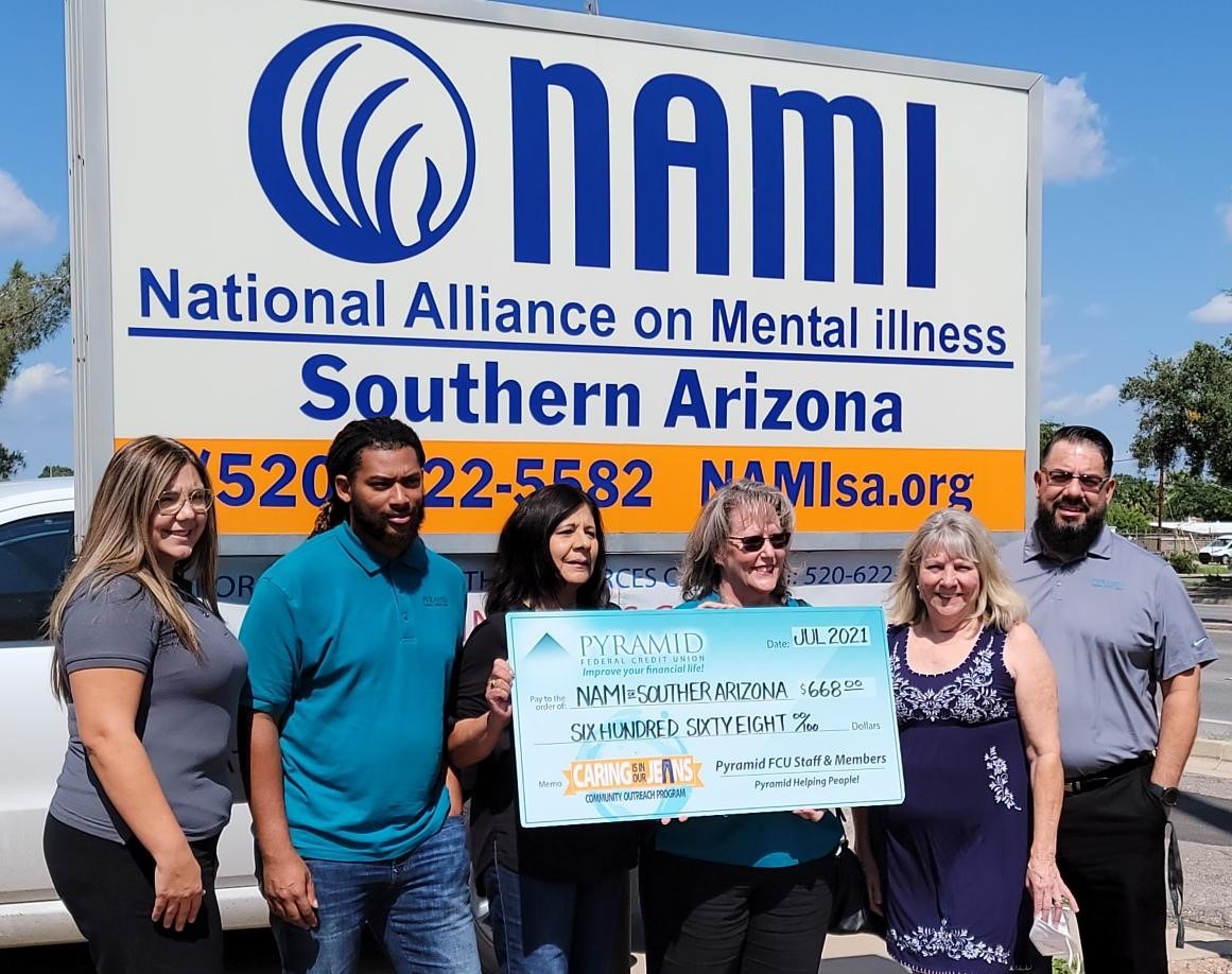 pyramid-federal-credit-union-donation-nami-southern-arizona